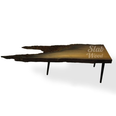 Журнальний столик з мореного дуба в стилі ЛОФТ №55